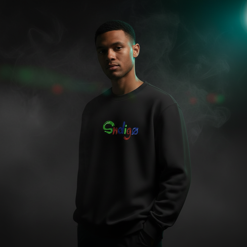 Sndigø Logo Sweatshirt Model Shot