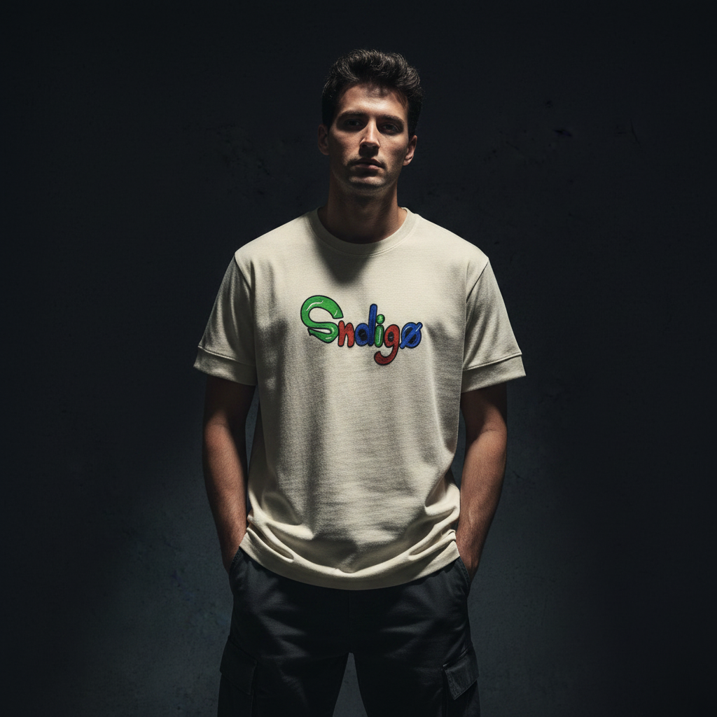 Sndigø Logo Tee Model Shot