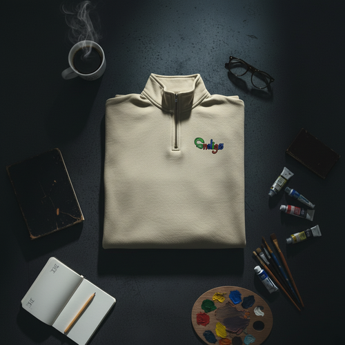 Sndigø Quarter Zip Lifestyle Flat Lay